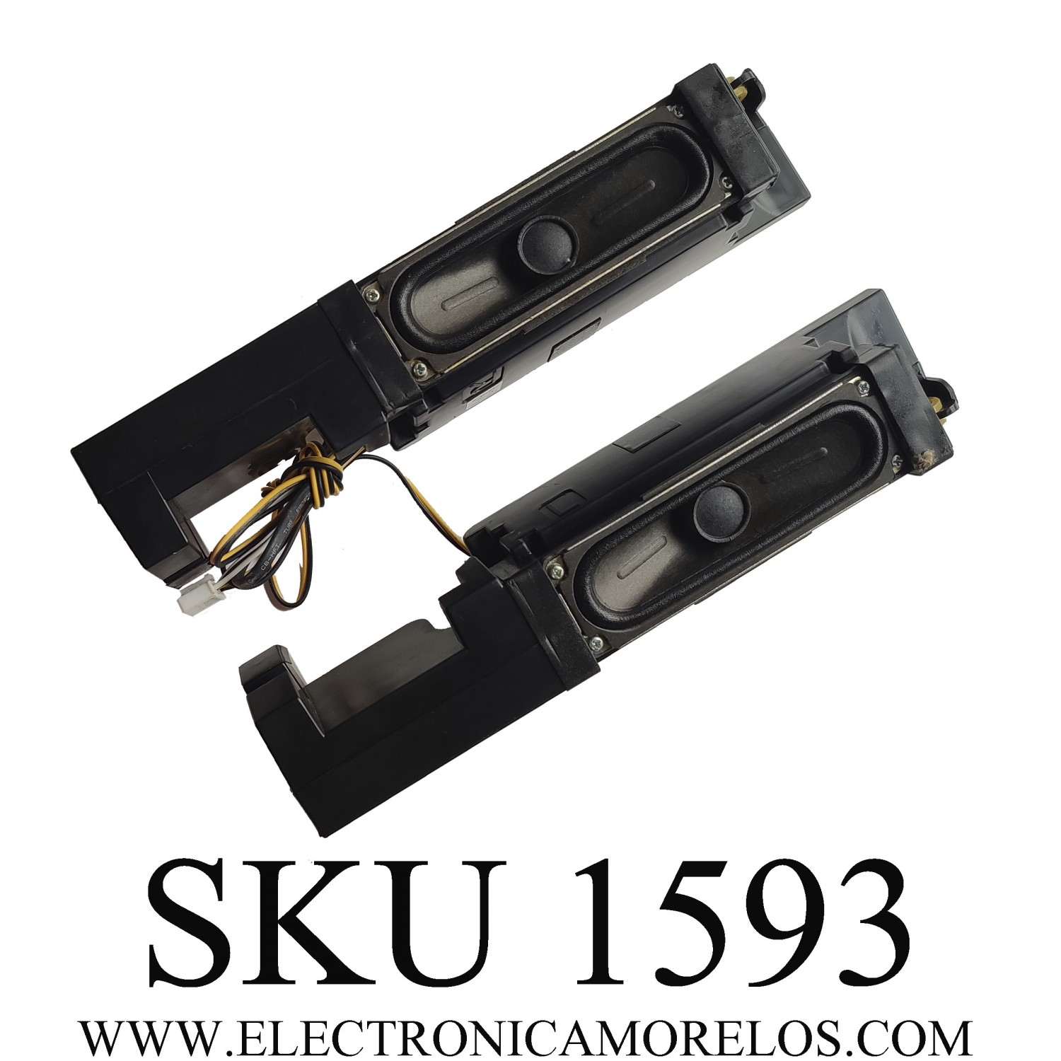 KIT DE BOCINAS PARA TV SAMSUNG / NUMERO DE PARTE BN96-21669D / 6Ω 10W / BN9621669D / MODELO UN55EH6050FXZA CH01	